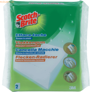 Scotch Brite Fleckenradierer VE=2 Stück Scotch Brite Fleckenradierer VE=2 Stück von Scotch Brite