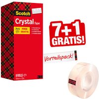 7 + 1 GRATIS: Scotch Crystal Klebefilm kristall-klar 19,0 mm x 33,0 m 7 Rollen + GRATIS 1 Rollen 7 + 1 GRATIS: Scotch Crystal Klebefilm kristall-klar 19,0 mm x 33,0 m 7 Rollen + GRATIS 1 Rollen von Scotch
