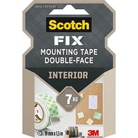 Scotch FIX™ doppelseitiges Klebeband 19,0 mm x 1,5 m, 1 Rolle von Scotch