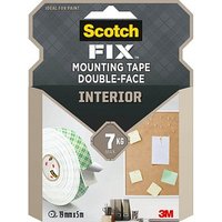 Scotch FIX™ doppelseitiges Klebeband 19,0 mm x 5,0 m, 1 Rolle von Scotch