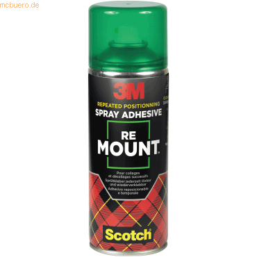 Scotch Sprühkleber Re MountT 352249 400ml Scotch Sprühkleber Re MountT 352249 400ml von Scotch