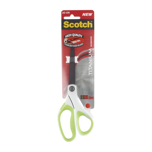 Scotch Titaniumschere, Grün, 1 pro Packung, Länge: 20 cm - für den täglichen Gebrauch Scotch Titaniumschere, Grün, 1 pro Packung, Länge: 20 cm - für den täglichen Gebrauch von Scotch