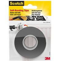 Scotch selbstverschweißendes Dichtungsband schwarz 25,0 mm x 3,0 m 1 Rolle von Scotch