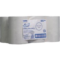 6 Scott® Handtuchrollen SLIMROLL® 1-lagig weiß von Scott®