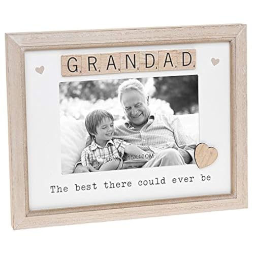 Scrabble Sentiments Holz-Bilderrahmen, Geschenk für Großvater von Scrabble Sentiments