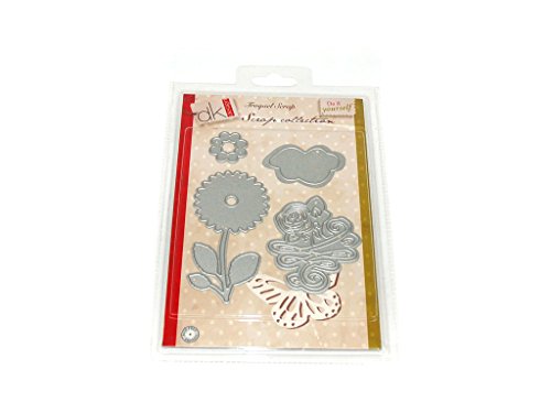 Scrap Collection 2501095 Prägestempel für Scrapbooking mit Blumen von Scrap Collection