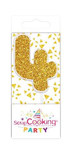 ScrapCooking 594 Kerze, Paraffin Wax, Gold ScrapCooking 594 Kerze, Paraffin Wax, Gold von ScrapCooking
