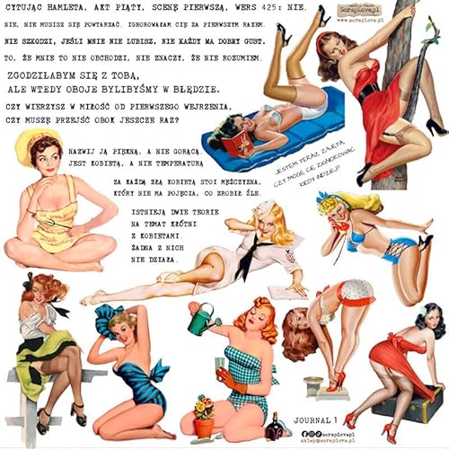 Scrapbooking Papieraufkleber - ScrapLove - Art Journal 1 Scrapbooking Papieraufkleber - ScrapLove - Art Journal 1 von ScrapLove