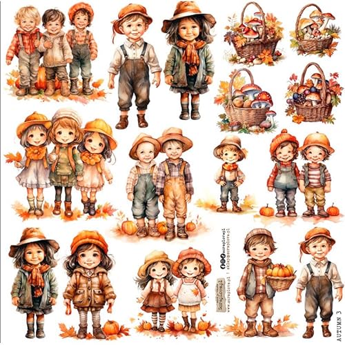 Scrapbooking Papieraufkleber - ScrapLove - Herbst 3 von ScrapLove