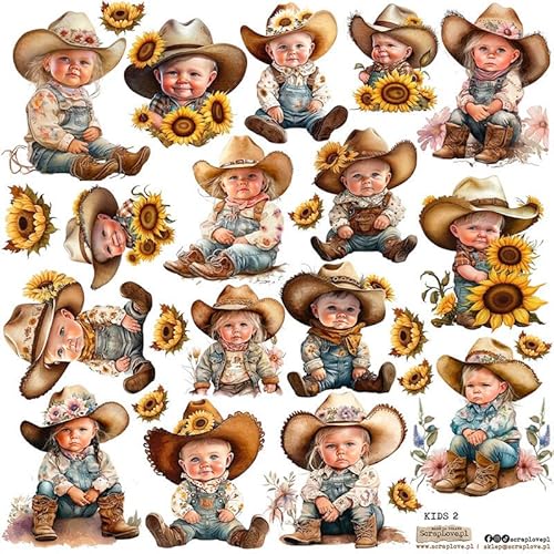 Scrapbooking Papieraufkleber - ScrapLove - Kinder 2 von ScrapLove