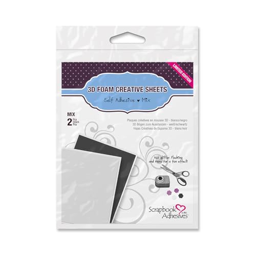 Scrapbook Adhesives 3D Schaum kreative Blätter, Schaumstoff, White, Various Scrapbook Adhesives 3D Schaum kreative Blätter, Schaumstoff, White, Various von Scrapbook Adhesives