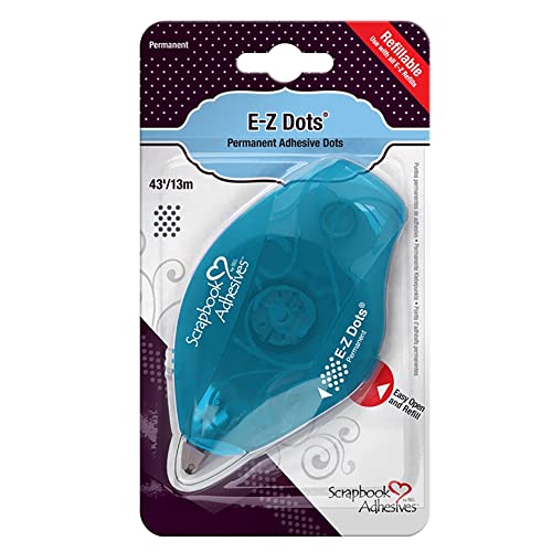 Scrapbook Adhesives 3L Dots Refillable Permanent Dispenser, 43 Feet E-z Runner Punkte nachfüllbarer, Klar, 13M Scrapbook Adhesives 3L Dots Refillable Permanent Dispenser, 43 Feet E-z Runner Punkte nachfüllbarer, Klar, 13M von Scrapbook Adhesives