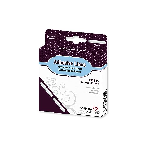 Scrapbook Adhesives Adhesive Lines - 1" by 3L Klebelinien Dauerhaft, Papier, Clear, One Size Scrapbook Adhesives Adhesive Lines - 1" by 3L Klebelinien Dauerhaft, Papier, Clear, One Size von Scrapbook Adhesives