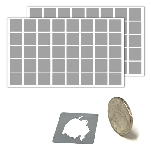 400 Stück - Rubbelaufkleber Rubbellose Selber Machen, Scratch off Sticker - 20 x 20 mm 400 Stück - Rubbelaufkleber Rubbellose Selber Machen, Scratch off Sticker - 20 x 20 mm von ScratchStix