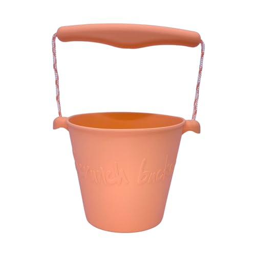 Scrunch Bucket für Sand, Wasser Bucket - Koralle| Kompakte Größe | Leicht und flexibel Scrunch Bucket für Sand, Wasser Bucket - Koralle| Kompakte Größe | Leicht und flexibel von Scrunch