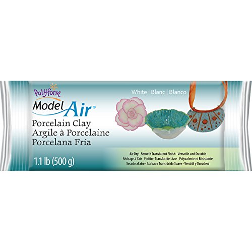 Polyform – Air Porzellan Clay, Acryl, Mehrfarbig von Sculpey