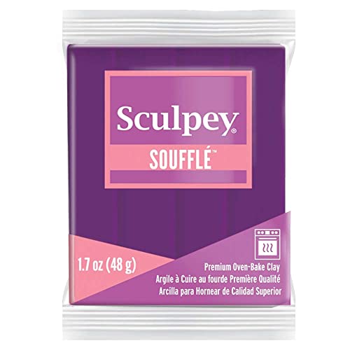 Sculpey Polyform SU 6002 Sculpey Soufflé, Modelliermasse, Weintraube, 48 gr, Grape von Sculpey