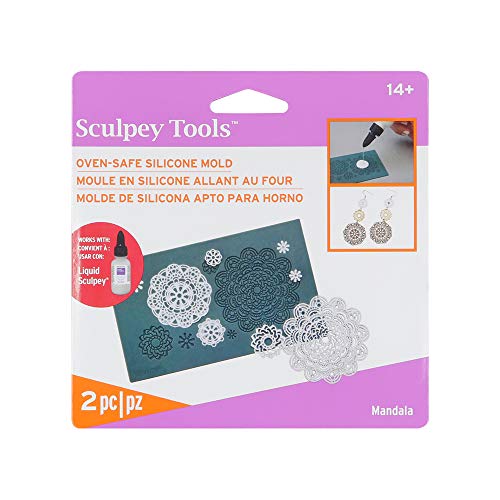 Sculpey APM49 Liquid Mold Silicone Mandala Flüssige Silikon von Sculpey