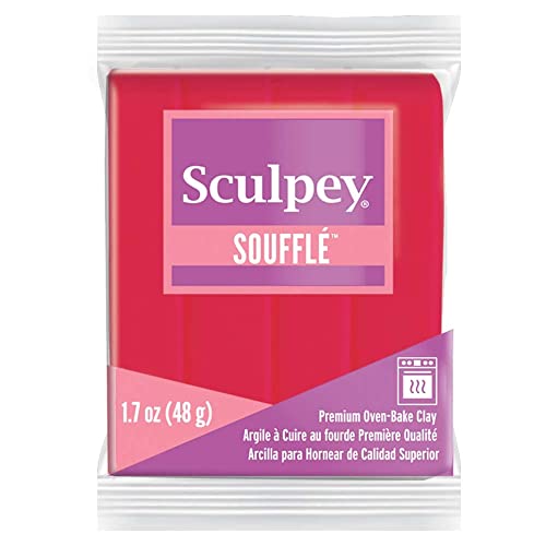 Sculpey Polyform SU 6004 Modelliermasse Sculpey Soufflé, Himbeerrot, Himbeere, 57 g Sculpey Polyform SU 6004 Modelliermasse Sculpey Soufflé, Himbeerrot, Himbeere, 57 g von Sculpey