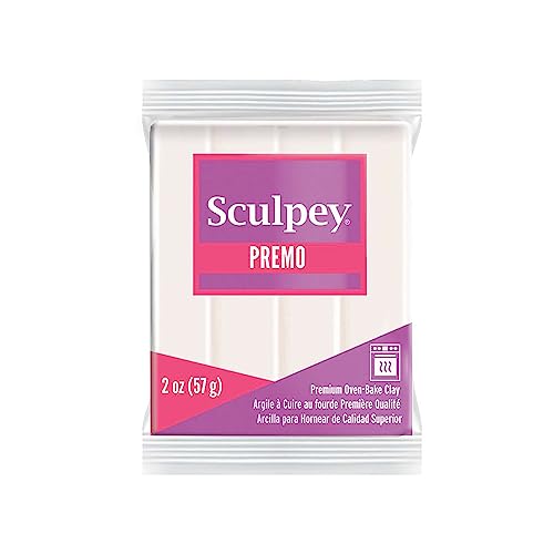 Sculpey Premo Sculpey Accents Polymer Clay 2oz-White Translucent Sculpey Premo Sculpey Accents Polymer Clay 2oz-White Translucent von Sculpey