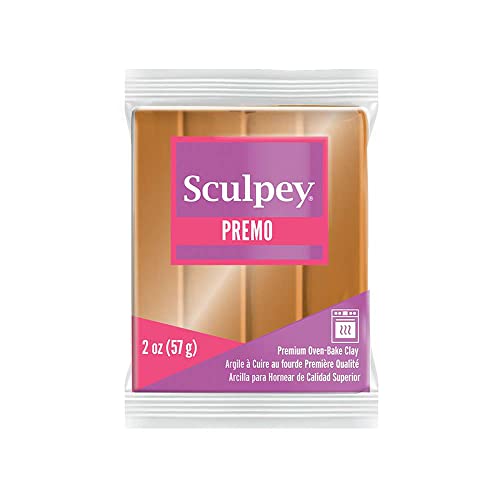 polyform Sculpey Premo ofenhärtende Modelliermasse Gold von polyform