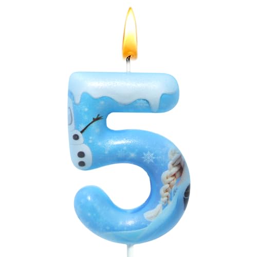 Froze Kerzen Geburtstag, Els Kerzen Nummer 5, Froze Kuchen Deko Kerzen, 5th Geburtstagskerzen, Eiskönigi Cake Topper, Geburtstag Dekoration, Partyzubehör, Mädchen, Jubiläum, Hochzeitsfeier Froze Kerzen Geburtstag, Els Kerzen Nummer 5, Froze Kuchen Deko Kerzen, 5th Geburtstagskerzen, Eiskönigi Cake Topper, Geburtstag Dekoration, Partyzubehör, Mädchen, Jubiläum, Hochzeitsfeier von Sdjuifsd