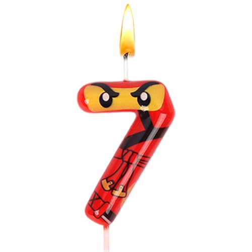Ninja Geburtstags Kerzen, Ninja Kerzen Zahlen 7, Geburtstagsdeko 7 Jahre, Kuchen Dekoration, Kinder Geburtstags, Jungen, Tortendeko, Partyzubehör, Geburtstagsfeier, Jubiläum, Themaparty Ninja Geburtstags Kerzen, Ninja Kerzen Zahlen 7, Geburtstagsdeko 7 Jahre, Kuchen Dekoration, Kinder Geburtstags, Jungen, Tortendeko, Partyzubehör, Geburtstagsfeier, Jubiläum, Themaparty von Sdjuifsd