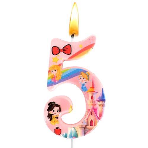 Prinzessin Kerzen Nummer 5, Kuchen Kerze, Prinzessin Geburtstagsdeko, Geburtstags Kerzen, Themenkerzen, Kuchen Dekoration, Rosa, Kerzen mit Mustern, Mädchen, Jubiläen, Hochzeitsfeiern Prinzessin Kerzen Nummer 5, Kuchen Kerze, Prinzessin Geburtstagsdeko, Geburtstags Kerzen, Themenkerzen, Kuchen Dekoration, Rosa, Kerzen mit Mustern, Mädchen, Jubiläen, Hochzeitsfeiern von Sdjuifsd