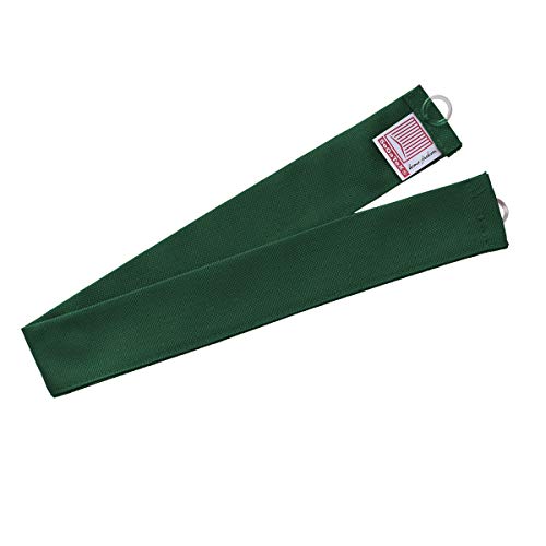 Landhaus-Raffhalter einfarbig grün Raffbänder passend zu Landhaus-Serie Knut 4,5 x 60 cm von SeGaTeX home fashion