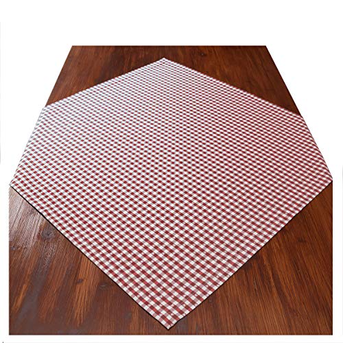 SeGaTeX home fashion Mitteldecke Landhaus Tischdecke Leni in rot kariert 80 x 80 cm passend zur Serie Leni SeGaTeX home fashion Mitteldecke Landhaus Tischdecke Leni in rot kariert 80 x 80 cm passend zur Serie Leni von SeGaTeX home fashion