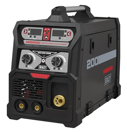 Sealey MIG/TIG & MMA (ARC/STICK) Inverter Schweißgerät 200A - MIG200i von Sealey