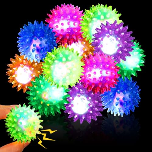 12 Stück Igelball Mitgebsel, LED Igelball, Leuchtball Gastgeschenke, Igelball LED Mitgebsel Kindergeburtstag, Leuchtball Kinder, Jump Ball Leuchtspielzeug, Led Flummies für Kinder Kindergeburtstag 12 Stück Igelball Mitgebsel, LED Igelball, Leuchtball Gastgeschenke, Igelball LED Mitgebsel Kindergeburtstag, Leuchtball Kinder, Jump Ball Leuchtspielzeug, Led Flummies für Kinder Kindergeburtstag von Seasboes