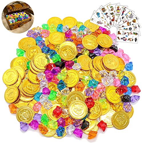 Seasboes 160 Stücke Piratenschatz, Schatzsuche Schätze für die Piraten, Piraten Edelsteine, Piraten Goldmünzen, Aufkleber, Spielzeugs für Kinder Piratenparty Mitgebsel für Kindergeburtstag Seasboes 160 Stücke Piratenschatz, Schatzsuche Schätze für die Piraten, Piraten Edelsteine, Piraten Goldmünzen, Aufkleber, Spielzeugs für Kinder Piratenparty Mitgebsel für Kindergeburtstag von Seasboes