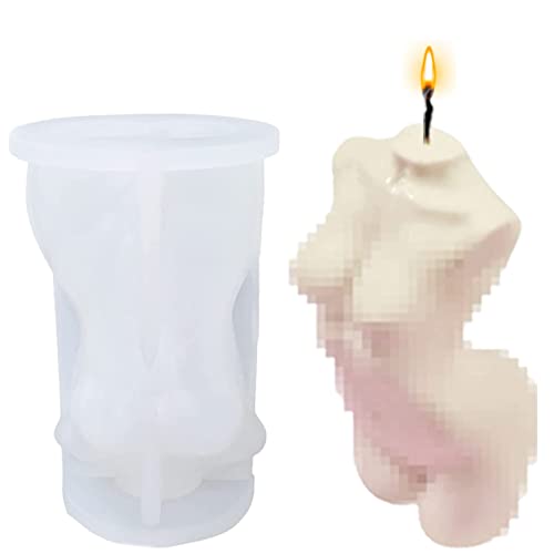 Kerze Frauenkörper, Körper Kerzen Silikonformen, 3D Körper Kerzenform, Kerzengießform Silikon, Weibliche 3D Silikonform, Kerzenform Silikonform für Handarbeit Ornamente Duftkerze Handgefertigte Seife von Seasboes
