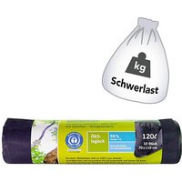 Secolan® Schwerlastsäcke 120,0 l grau 45,0 µm, 10 St. von Secolan®