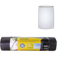 Secolan® Müllbeutel 200,0 l schwarz 45,0 µm, 8 St. von Secolan®