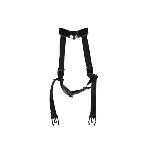 3M X5-P4PTCS1 Premium-4-Punkt-Kinnriemen mit Magnetverschluss für SecureFit Schutzhelme, Schwarz von SecureFit
