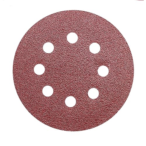 Secwell 20 Stück Schleifpapi 180mm Klett Schleifscheiben 8 Loch Schleifpapier Körnung 60 Secwell 20 Stück Schleifpapi 180mm Klett Schleifscheiben 8 Loch Schleifpapier Körnung 60 von Secwell
