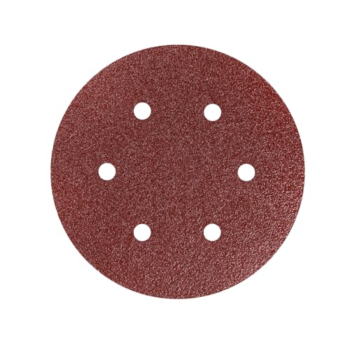Secwell 25 Stück Schleifpapier 150mm 6 Loch Schleifscheiben Selbstklebend Exenterschleifpapi Körnung 80 Secwell 25 Stück Schleifpapier 150mm 6 Loch Schleifscheiben Selbstklebend Exenterschleifpapi Körnung 80 von Secwell