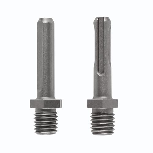 Secwell Adapter M14 SDS Plus Gewinde und Triangle Schaft 3kant-adapter für Diamantbohrer, Bohrmaschine von Secwell