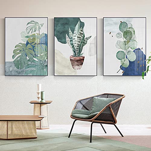 Sedomax Nordic Aquarell Grüne Pflanzen Leinwand Malerei Poster Vintage Print Wandkunst Bilder Wohnzimmer Wohnkultur 50 * 70 cm * 3 Sedomax Nordic Aquarell Grüne Pflanzen Leinwand Malerei Poster Vintage Print Wandkunst Bilder Wohnzimmer Wohnkultur 50 * 70 cm * 3 von Sedomax