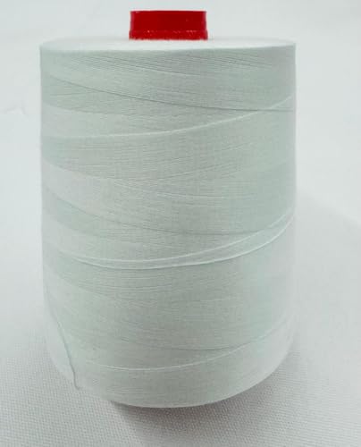 Sedona Designz, Inc. Nähgarn aus 100 % Baumwolle, 12.000 Yards Spule für Quilten, Sticken, Nähen und allgemeines Nähen, starkes und glattes Garn für Maschinen- oder Handgebrauch, Weiß Sedona Designz, Inc. Nähgarn aus 100 % Baumwolle, 12.000 Yards Spule für Quilten, Sticken, Nähen und allgemeines Nähen, starkes und glattes Garn für Maschinen- oder Handgebrauch, Weiß von Sedona Designz, Inc.