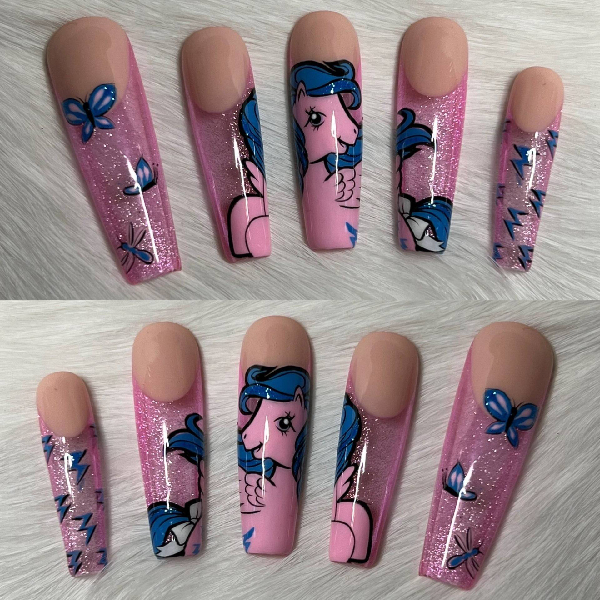 My Little Pony Press On Nails von SeeMeByMedina
