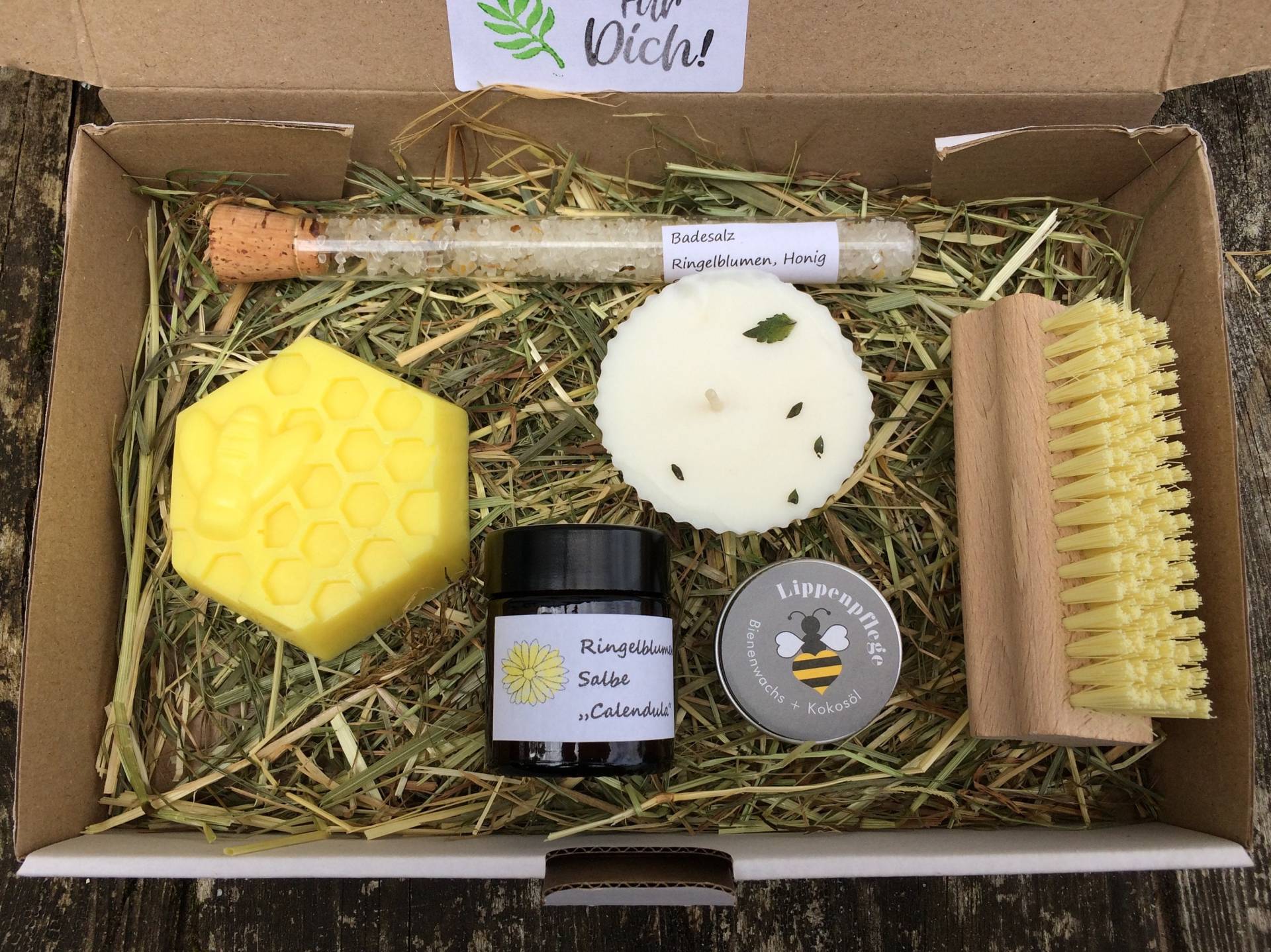Natur Spa Selfcare Box Mit Bienenwachs Und Mehr Natur Spa Selfcare Box Mit Bienenwachs Und Mehr von SeelenZeit