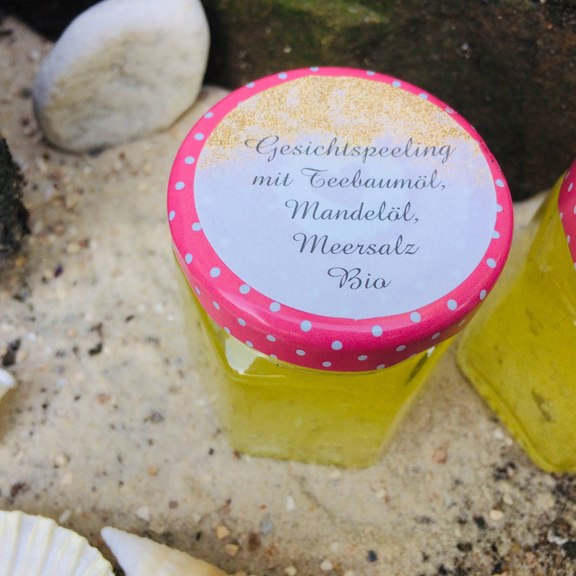 Natur Teebaumöl-Gesichtspeeling, Bio Natur Teebaumöl-Gesichtspeeling, Bio von SeelenZeit