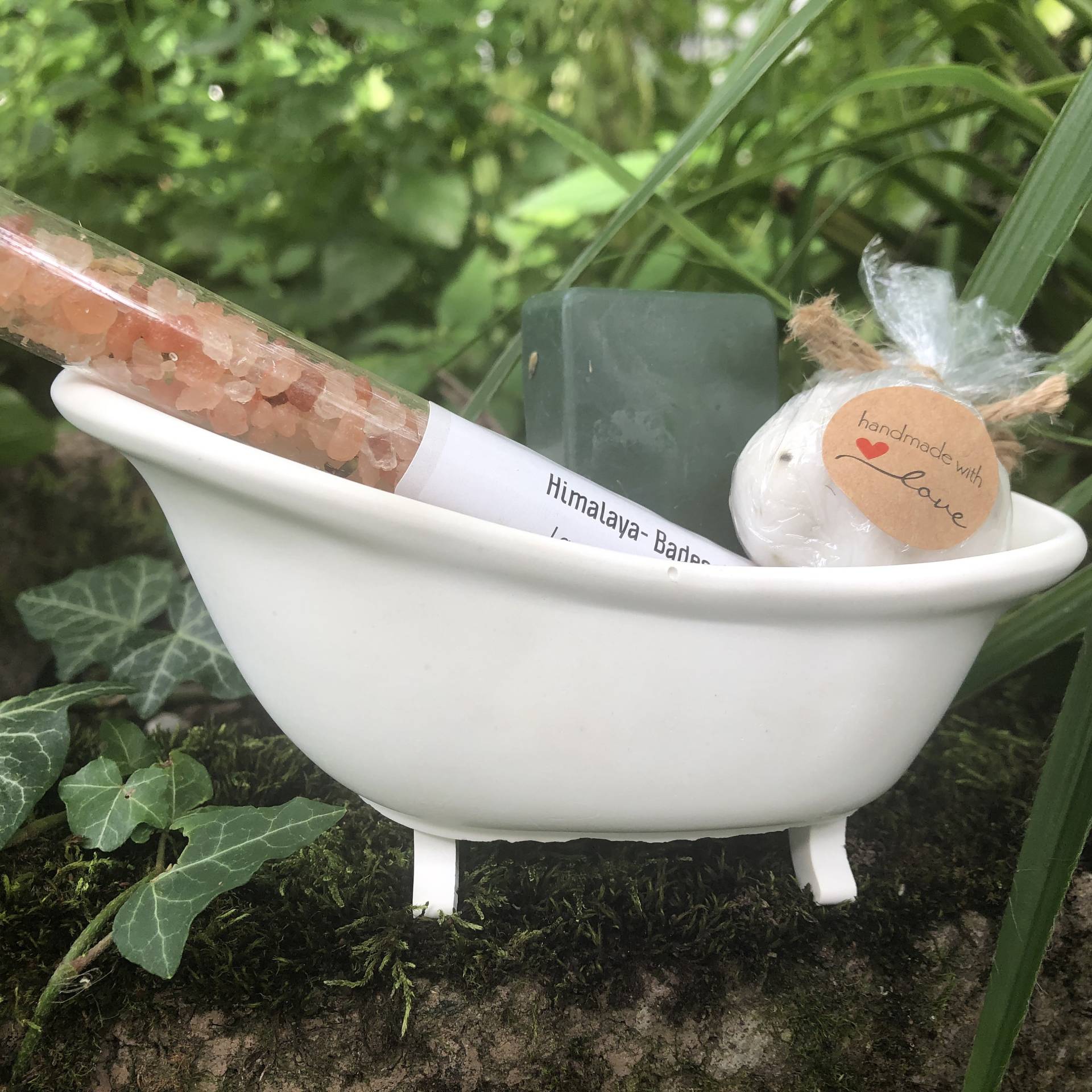 Wellness Set, Geschenkidee in Badewanne Wellness Set, Geschenkidee in Badewanne von SeelenZeit