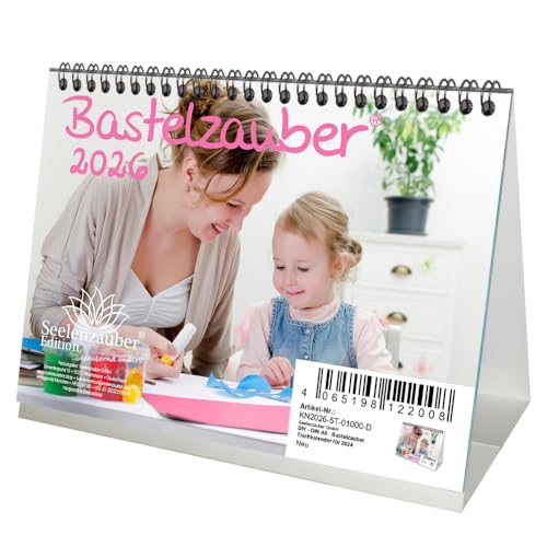 DIY - DIN A5 - Bastelzauber Tischkalender für 2026 - Seelenzauber Fotokalender Bastelkalender Basteln DIY - DIN A5 - Bastelzauber Tischkalender für 2026 - Seelenzauber Fotokalender Bastelkalender Basteln von Seelenzauber