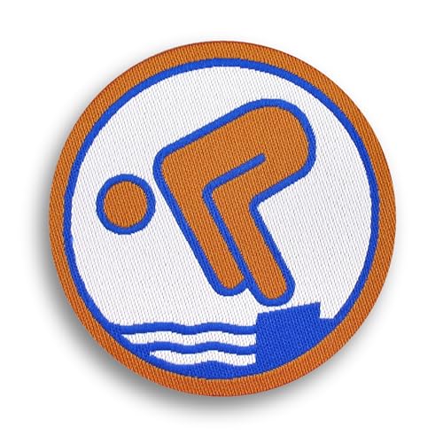 Seepferdchen® offizielles Bronze Schwimmabzeichen zum Aufbügeln | DSA Bronze Abzeichen | bügelbeschichtet von Seepferdchen