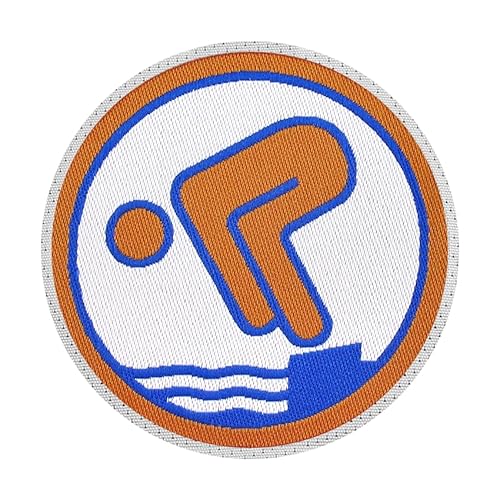 Seepferdchen® offizielles Bronze Schwimmabzeichen zum Aufnähen | DSA Bronze Abzeichen | lasergeschnitten zum Aufnähen von Seepferdchen