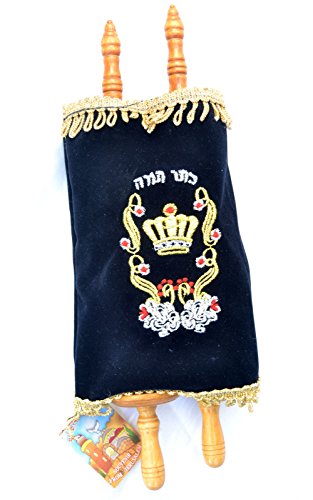 Sefer Torah Scroll Amazing Judaica Jewis Buch Bibel Hebräisch & Samt Cover Israel von Sefer Torah Scroll